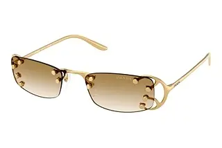 Prada PR C57S 29H30V Clear Gradient Light BrownOro Pallido Nouveau
