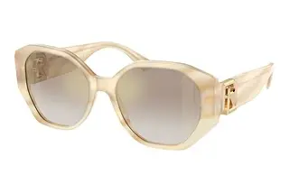 Ralph Lauren RL8220 61766E Brown Gradient Mirror GoldOystershell Cream