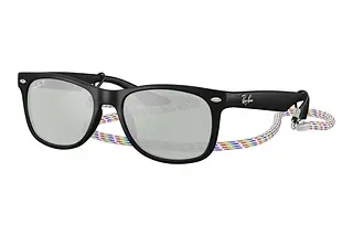 Ray-Ban Kids RJ9052S 7028Y4 Green Mirror SilverRubber Black