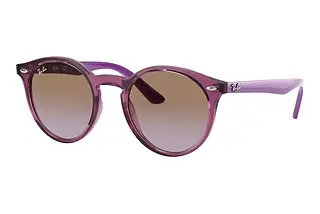 Ray-Ban Kids RJ9064S 706468 Violet Gradient BrownTransparent Fuxia
