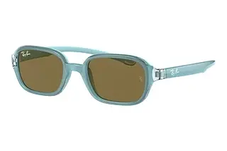 Ray-Ban Kids RJ9074S 709773 Dark BrownLight Blue