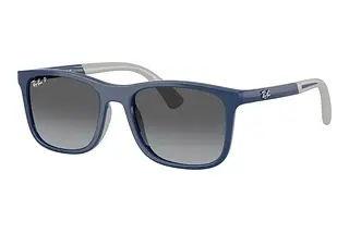 Ray-Ban Kids RJ9084S 7187T3 Light BrownBlue On Rubber Grey