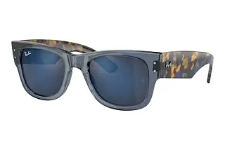 Ray-Ban RB0840S 6638O4 BlueTransparent Dark Blue