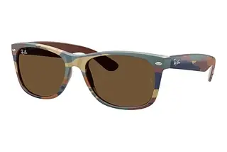 Ray-Ban RB2132 682533 Dark BrownBrown & Blue Camuflage