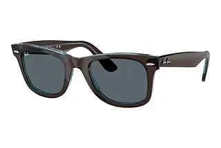 Ray-Ban RB2140 1446R5 BlueBrown On Transparent Blue