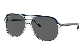Ray-Ban RB2198 1341B1 Dark GreyBlue On Transparent