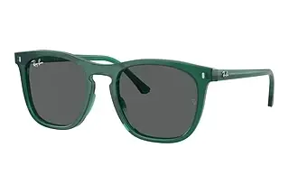 Ray-Ban RB2210 6615B1 Dark GreyTransparent Green
