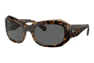Ray-Ban RB2212 1292B1 Dark GreyHavana On Transparent Brown
