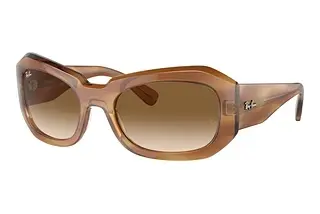 Ray-Ban RB2212 140351 Clear & BrownStriped Brown