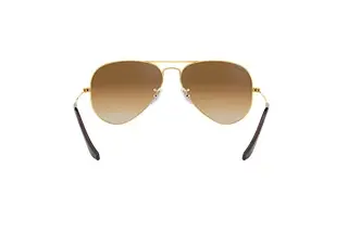 Rückansicht Ray-Ban AVIATOR LARGE METAL (RB3025 - 001/51)