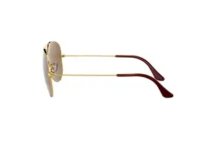 Seitenansicht Ray-Ban AVIATOR LARGE METAL (RB3025 - 001/57)