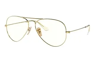 Ray-Ban RB3025 001/5F Clear GreyArista Gold