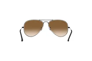 Rückansicht Ray-Ban AVIATOR LARGE METAL (RB3025 - 002/51)