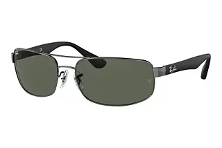Ray-Ban RB3445 004 Green Classic G-15Gunmetal