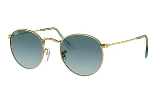 Ray-Ban RB3447 001/3M BlueGold