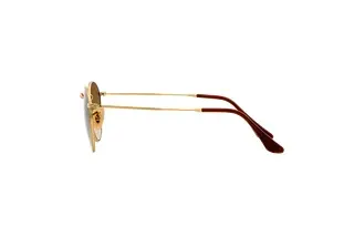 Seitenansicht Ray-Ban ROUND METAL (RB3447 - 001/51)