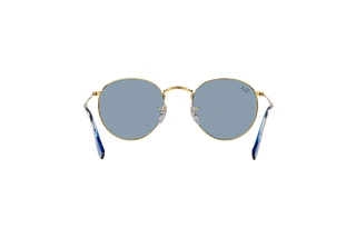 Rückansicht Ray-Ban ROUND METAL (RB3447 - 001/56)