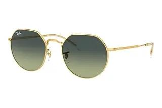 Ray-Ban RB3565 001/BH Green VintageArista Gold