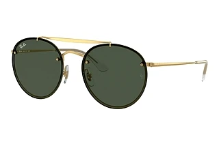 Vorderansicht Ray-Ban BLAZE ROUND DOUBLEBRIDGE (RB3614N - 914071)