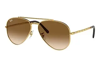 Ray-Ban RB3625 001/51 Light BrownArista Gold