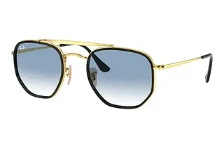 Ray-Ban RB3648M 91673F Light Blue GradientArista Gold