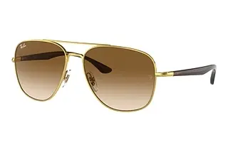Ray-Ban RB3683 001/51 BrownArista Gold