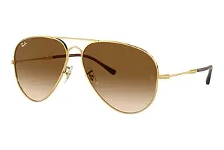 Ray-Ban RB3825 001/51 Clear & BrownArista Gold