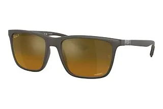Ray-Ban RB4385 6124A3 Brown/GoldBrown