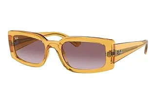 Ray-Ban RB4395 66828H Dark VioletTransparent Yellow