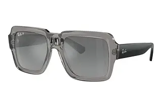 Ray-Ban RB4408 672582 Silver/GreyTransparent Grey