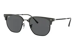 Ray-Ban RB4416 6653B1 Dark GreyGrey On Black