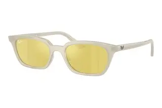 Ray-Ban RB4456 68086D Yellow Mirror Flash GoldCloudy Warm White