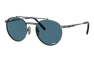 Vorderansicht Ray-Ban ROUND II TITANIUM (RB8237 - 3142S2)