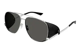 Vorderansicht Saint Laurent SL 653 LEON LEATHER SPOILER (001)