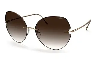 Silhouette 8182 7530 brownGold / Olive Green