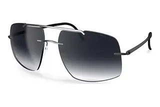 Silhouette 8739 6560 blackRuthenium / Grey
