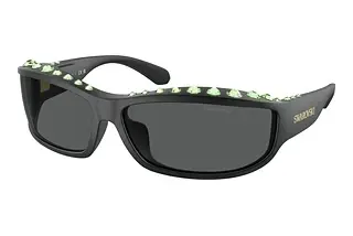 Swarovski SK6009 102087 Dark GreyMatte Black