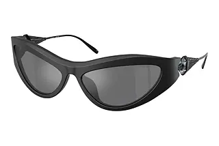 Swarovski SK6046 10206G Grey Mirror BlackMatte Black