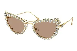 Swarovski SK7011 402263 Light BrownGold