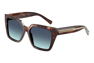 Tiffany TF4235 84219S Azure Gradient BlueSpotted Brown Havana