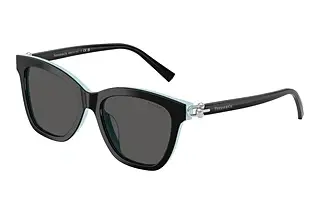 Tiffany TF4241D 8055S4 Dark GreyBlack On Tiffany Blue