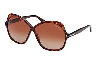 Tom Ford FT1013 52F braun verlaufendDunkel Havanna