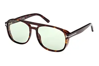 Tom Ford FT1022 52N grünDunkel Havanna