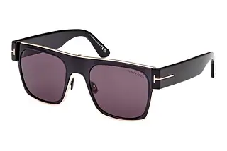 Tom Ford FT1073 01A grauGlänzend Schwarz