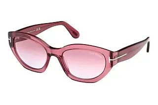Tom Ford FT1086 66Y violettGlänzend Dunkelrot