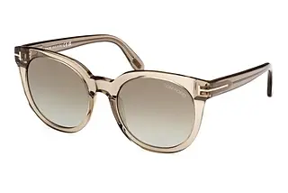 Tom Ford FT1109 45G braun verspiegeltGlänzend Hellbraun