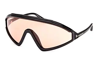 Tom Ford FT1121 01E braunGlänzend Schwarz
