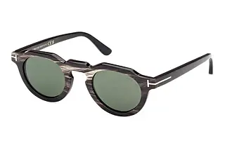 Tom Ford FT1129-P 63N grünSchwarz/Horn