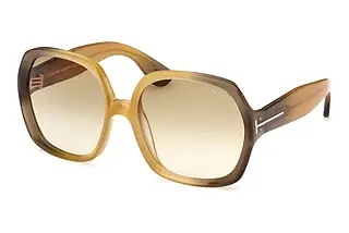 Tom Ford FT1221 41F braun verlaufendGelb/Verlauf