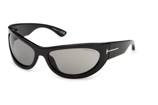 Tom Ford FT1365 01A grauGlänzend Schwarz